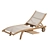 Caldo Sunlounger: Relax in Style 3D model small image 4
