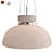 Modern Design Maila Pendant Lamp 3D model small image 1