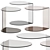 Sleek Merian Side Table 3D model small image 1