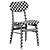 Elegant Ruby Dining Chair 3D model small image 6