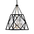Savoy House Capella 4-Light Chandelier 3D model small image 1