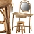 Marika Dressing Table and Katni Chair Set 3D model small image 2