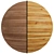 Natural Wood Effect Seamless Texture | 2 Color Options 3D model small image 1