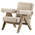 Modern Capitol Complex Armchair: 2014 Edition 3D model small image 2