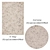 Versatile 3D Rugs Set 3D model small image 3