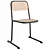 Elegant Canard Chair: Stylish Scandinavian Design 3D model small image 3