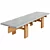 Sleek V.LF.02 Coffee Table - Exquisite Design by Linn Fredlund 3D model small image 3