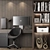 Stylish Desk Set: Vray & Corona 3D model small image 5