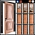 Timeless Charm: Garofoli Interior Doors 3D model small image 1