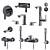 GROHE Linear Set: High-Quality Vray and Corona Compatible 3D Model 3D model small image 5