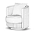 Modern Italian VICKY Armchair 3D model small image 6