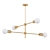 Elegant Orb Chandelier: Modern Mobile Light 3D model small image 1