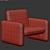 Wilkes Armchair: Stylish Comfort by Herman Miller 3D model small image 2