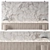 Rockhead Bedboard | Sculptural Elegance for Your Restful Haven 3D model small image 1