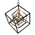 Prismatic Cube Chandelier - Modern Elegance 3D model small image 1