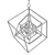 Prismatic Cube Chandelier - Modern Elegance 3D model small image 2