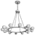 Elegant Audrey Chandelier 3D model small image 2