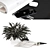 Sleek Monochrome Decor Set 3D model small image 2