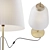 Campa Table Lamp: Stylish Illumination for Any Space 3D model small image 5