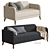 Ikea Linanes Sofa - Versatile and Stylish 3D model small image 1