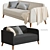 Ikea Linanes Sofa - Versatile and Stylish 3D model small image 14