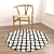 Versatile Round Rug Set - 6 Rugs for Any Perspective! 3D model small image 6