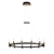 Albany Round Chandelier - Elegant Illumination for Any Space 3D model small image 1