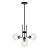 Elegant Parsons Chandelier 3D model small image 1