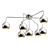 Elegant Freya Ceiling Chandelier 3D model small image 1