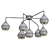 Elegant Freya Ceiling Chandelier 3D model small image 2