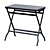 Carter 23" Metal Tray: Stylish Foldable Table 3D model small image 1