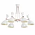 Modern Sequence Chandelier 3D model small image 2