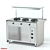 Pro Chef's Bain-Marie: Electric Soup Bowls, 5L 3D model small image 2