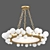 Phoenix Bubble Ring Crystal Chandelier 3D model small image 3
