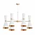 Elegant Campanula Chandelier 3D model small image 4