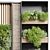 Vertical Garden Stand: Stylish Wall Decor 3D model small image 3