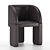 Lazybones: Stylish and Relaxing Chair 3D model small image 1