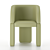 Lazybones: Stylish and Relaxing Chair 3D model small image 3