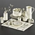 Hearth-and-Hand Tableware Set 3D model small image 5