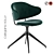 Modern Calligaris HOLLY Chair: Stylish and Comfortable 3D model small image 1