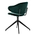 Modern Calligaris HOLLY Chair: Stylish and Comfortable 3D model small image 2