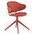 Modern Calligaris HOLLY Chair: Stylish and Comfortable 3D model small image 4