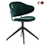 Modern Calligaris HOLLY Chair: Stylish and Comfortable 3D model small image 5