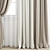 Poly Curtain Model with Texture 3D model small image 2