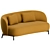 Kartell Lunam Sofa: Modern Elegance for Your Space 3D model small image 1