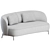 Kartell Lunam Sofa: Modern Elegance for Your Space 3D model small image 4