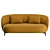 Kartell Lunam Sofa: Modern Elegance for Your Space 3D model small image 5