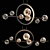 Elegant Iona Chandelier with Halos 3D model small image 2