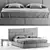 Luxury Italian Designer Cornelio Cappellini Hug Sofa 3D model small image 1