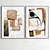 Plaster Photo Frame Set: 2 Designs, 5 Materials 3D model small image 10